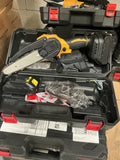 Chainsaw with two battery