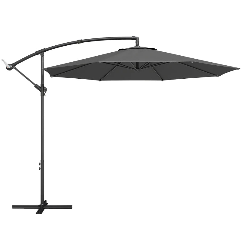 Grey 3m parasol 84D-037V01GY