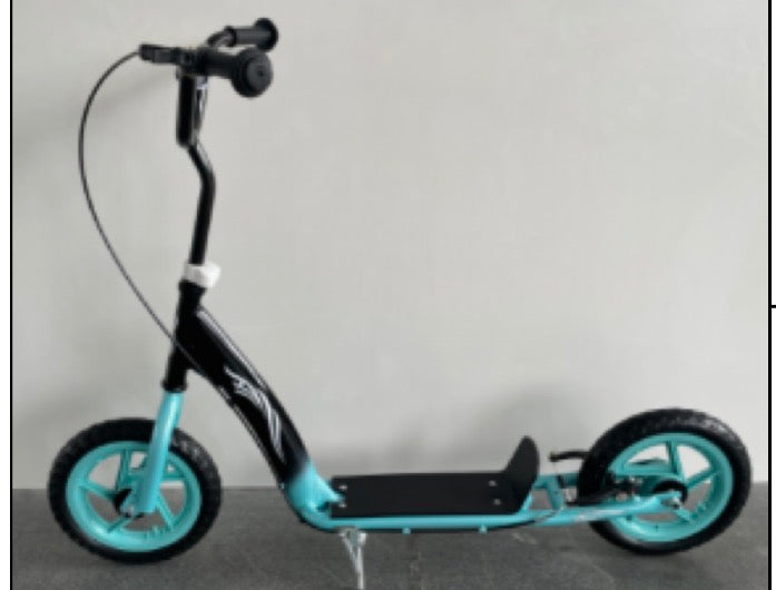 Green scooters, small wheels