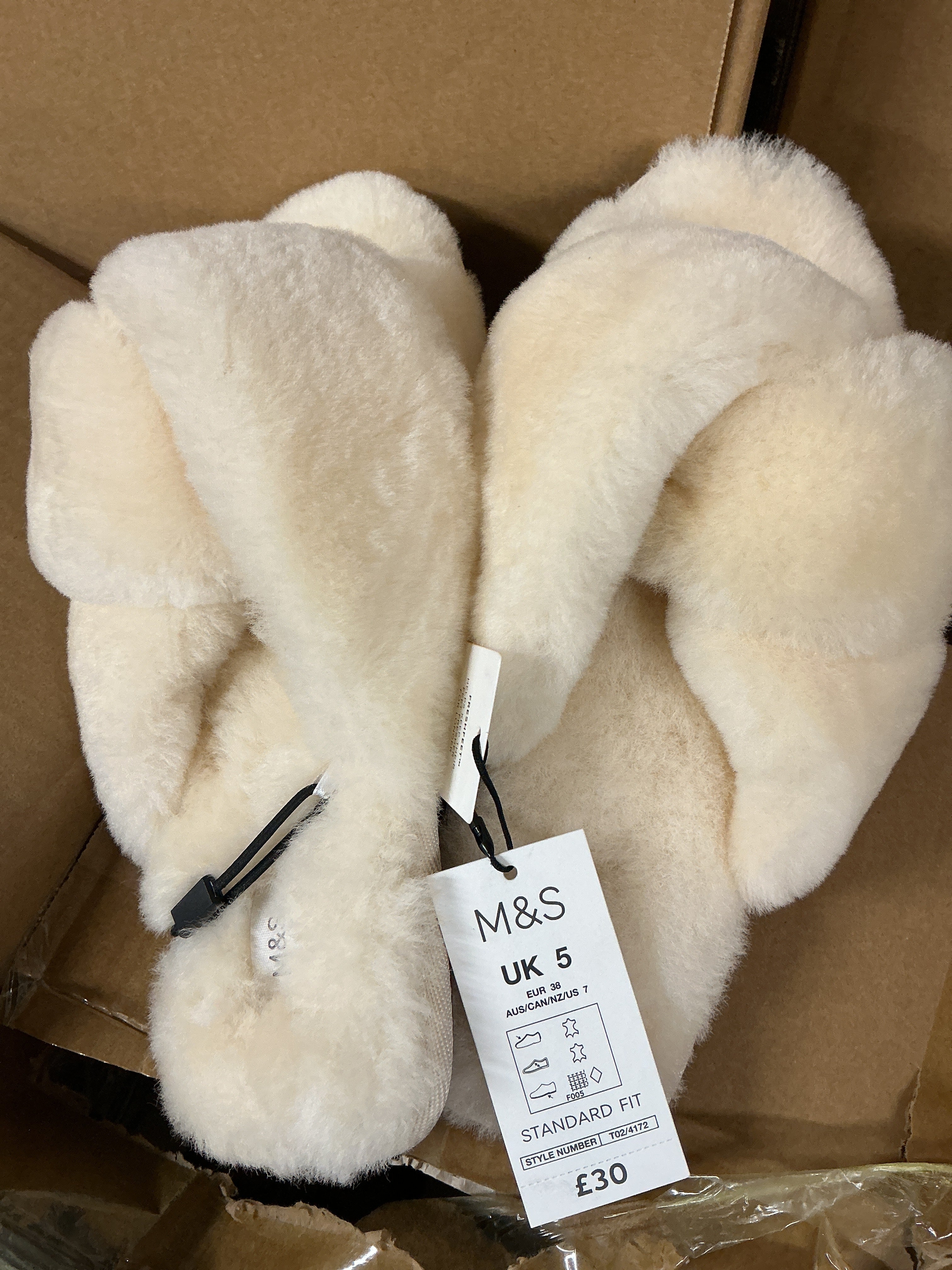 M&S slippers size 5