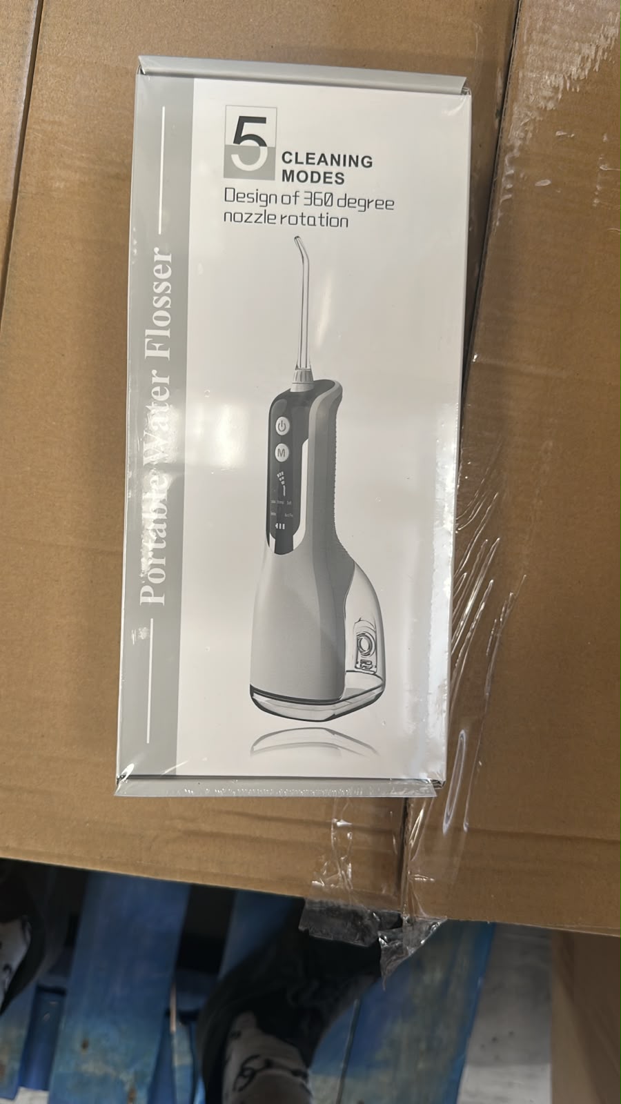 portable water flosser 5 cleaning modes