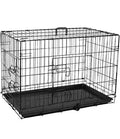 30 inch folding metal dog cage ￼