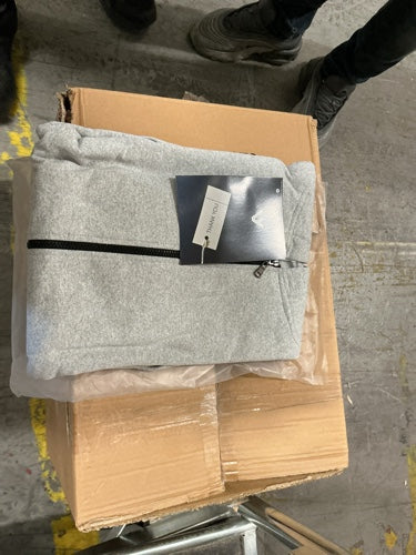 Zip grey hoodie XL