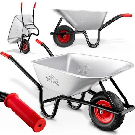 steel wheelbarrow